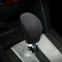 car gear shift knob cover handbrake lever protector auto interior decoration for subaru forester xv outback legacy impreza