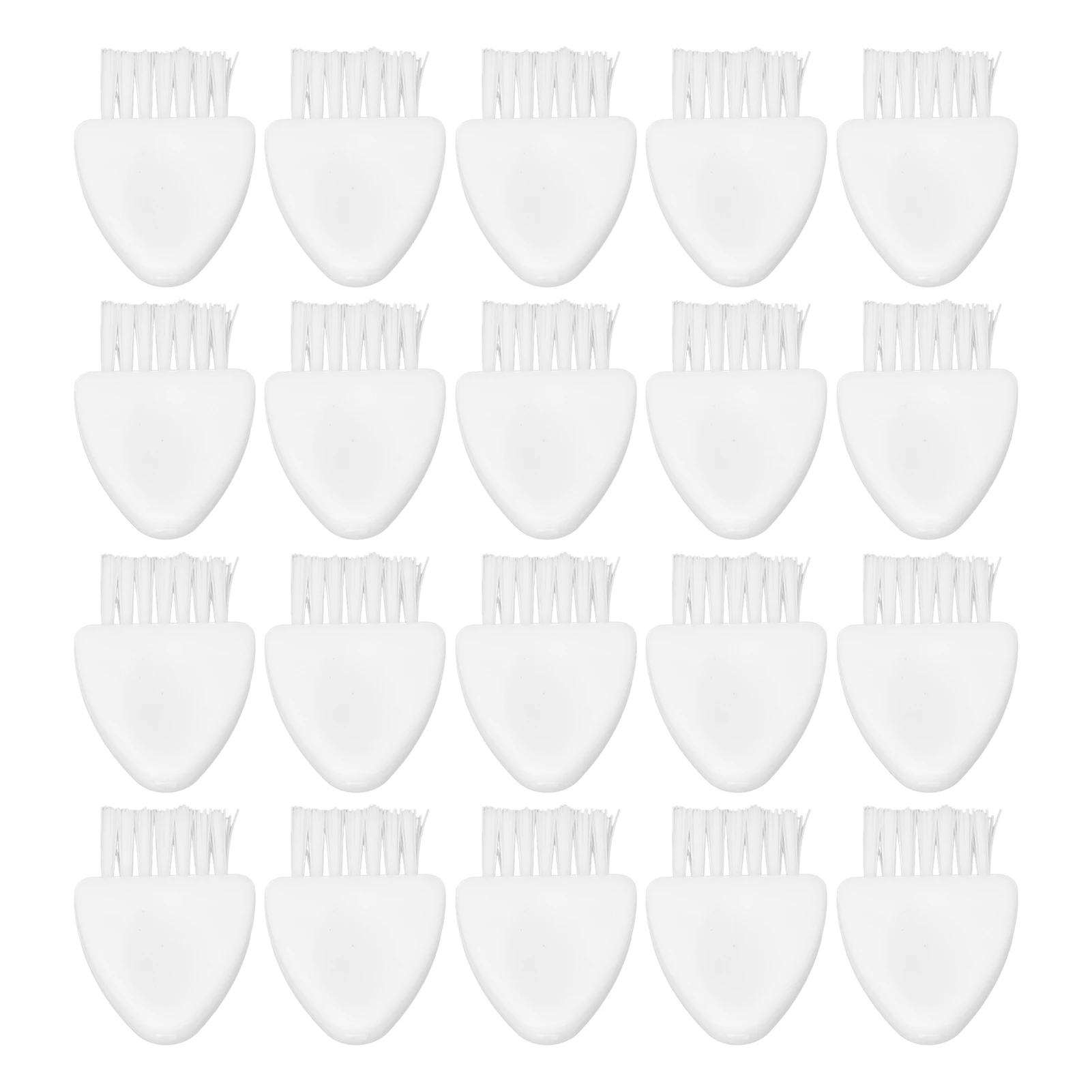 

20Pcs Razor Brush PP Nylon Durable Wear Resistant Soft Exquisite Nonslip Electric Shaver Brush
