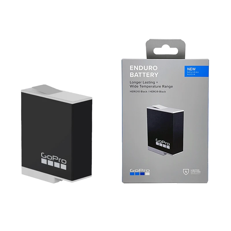 Аккумуляторная батарея GoPro HERO10 и HERO9 Enduro 1720 мАч Новая улучшает производительность