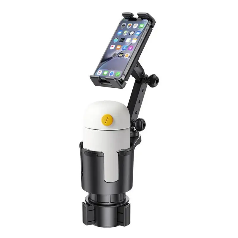 

Автомобильный держатель для чашки с креплением для телефона 2-в-1, подставка для чашки, автомобильное крепление для сотового телефона, автомобильный держатель для чашки, расширитель для кофейного телефона