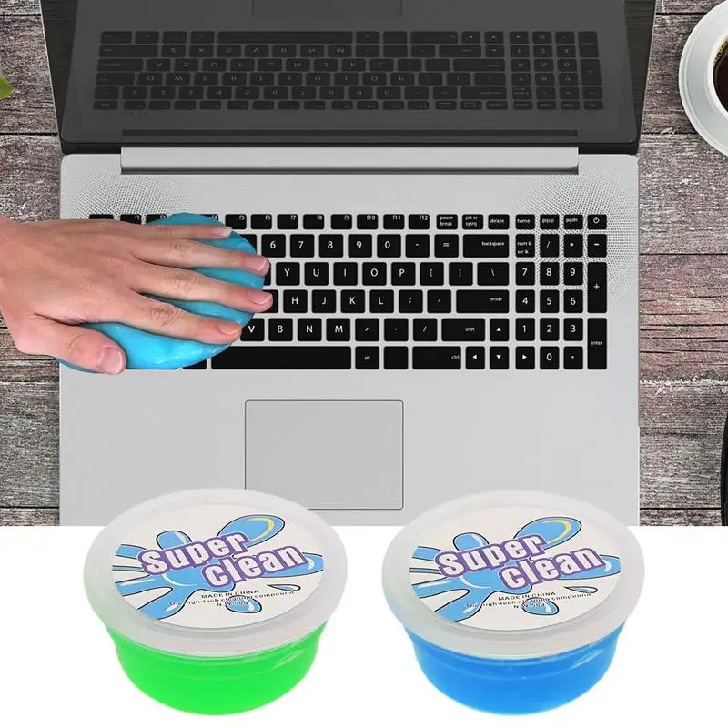 

Car Interior Detail Cleaning Gel Detailing Cleaner Removal Reusable Putty Cleaning Tool For Auto Air Vents Laptops Keyboard PC