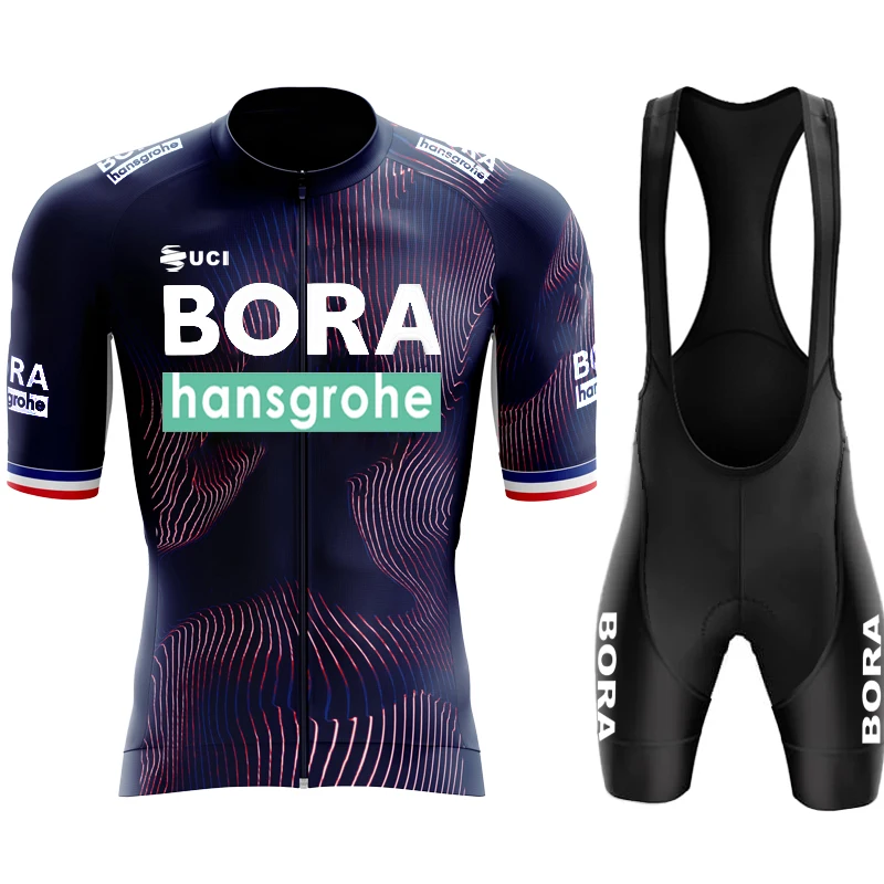 Мужская велосипедная одежда штаны мужской комплект одежды UCI BORA костюм 2024 летние