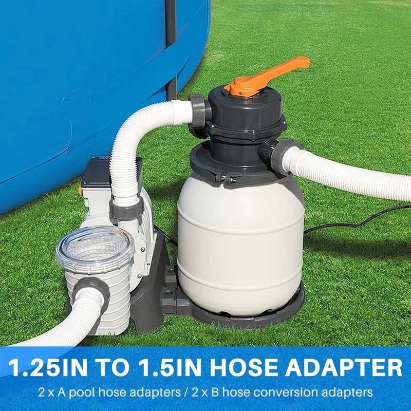 Запасной шланг сливная пробка Соединительный адаптер A с ошейником и B комплект