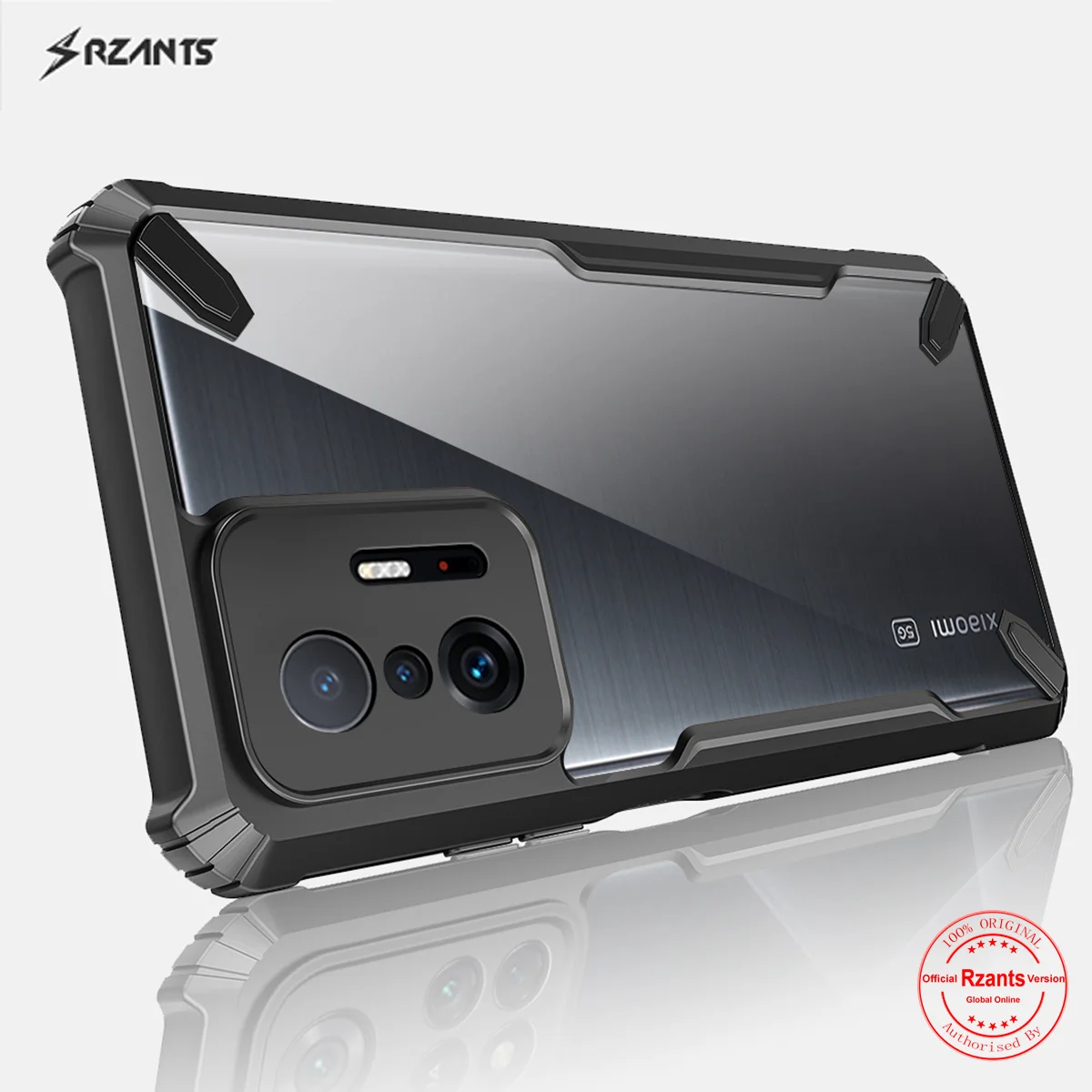 

Чехол Rzants для Xiaomi MI 11T Pro, тонкий корпус для защиты камеры, корпус с маленьким отверстием
