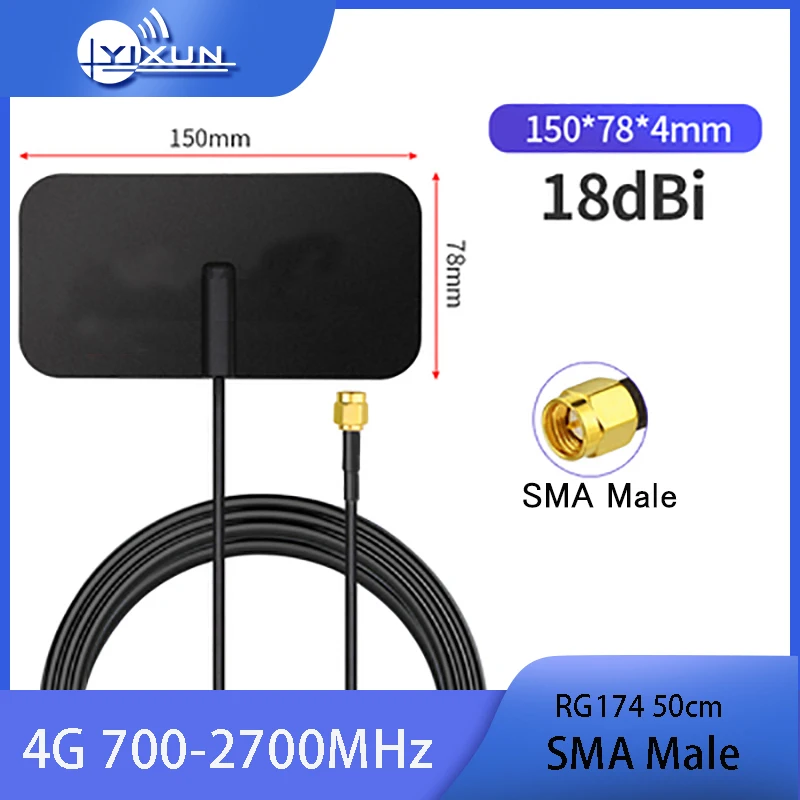 Signal Booster Amplifier Sma Male 700-2700mhz
