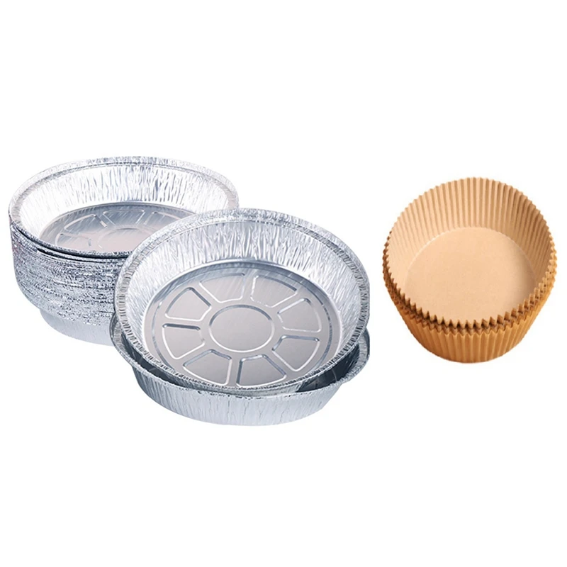 

Air Fryer Disposable Paper Liner Non-Stick Mats Round Parchment Papers Steaming Mat For Air Fryer Microwave