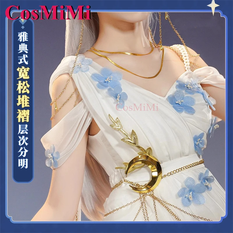 CosMiMi Frieren: Beyond Journey's End Frieren Косплей Костюм Oracle Maiden Великолепное элегантное