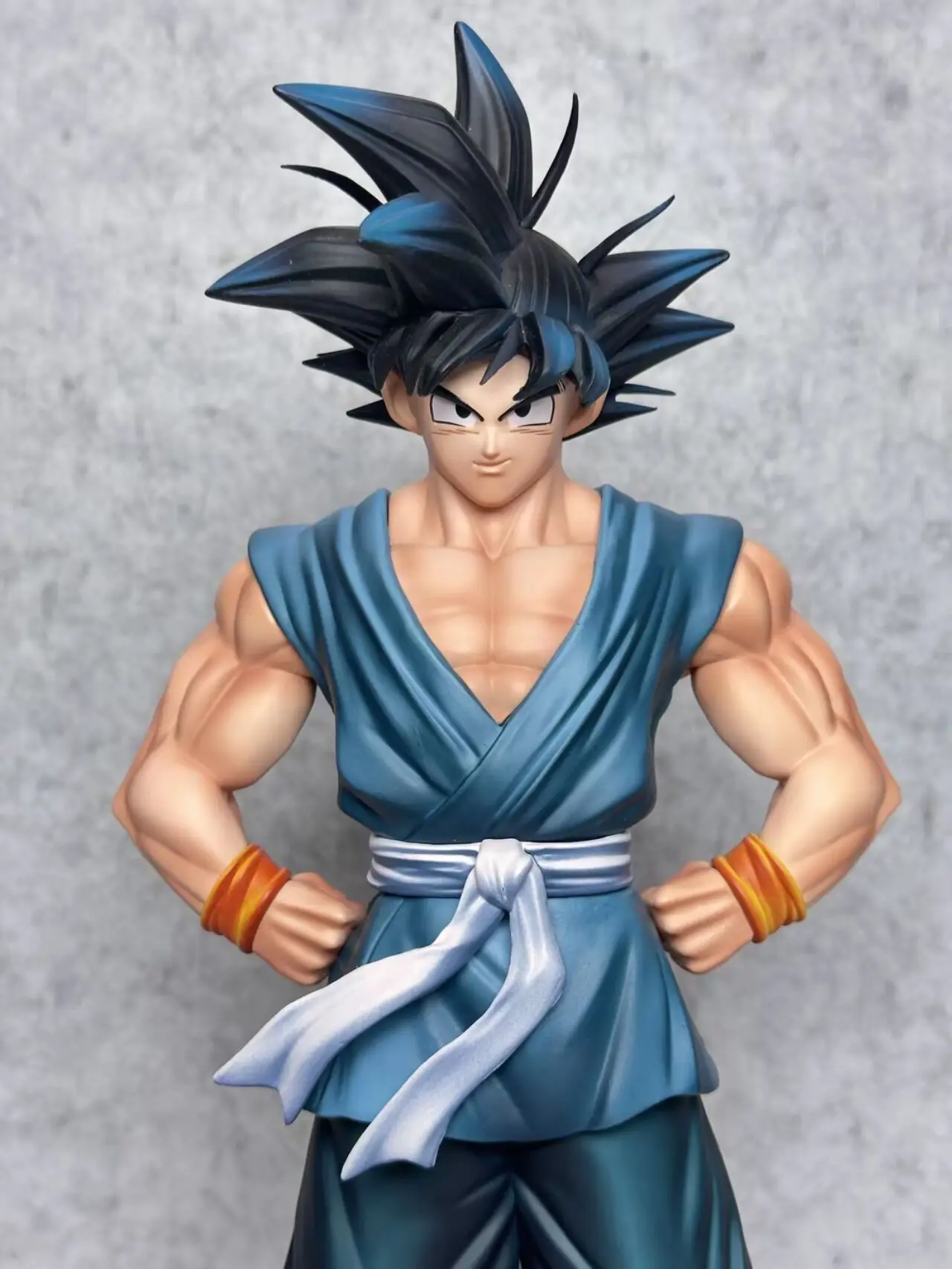 Фото В НАЛИЧИИ: Фигурка Гоку из аниме Dragon Ball от HY Studio, 33 см, статуэтка Сон Гоку из ПВХ, декор для рабочего стола, коллекционная модель, игрушка, подарок №2