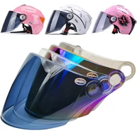 helmet glasses motorcycle accessories windshield of harley retro helmet lens face cover eyes protect