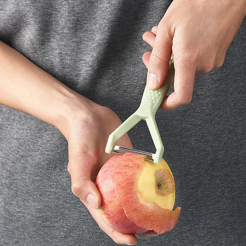 

2023 острый нож из нержавеющей стали для очистки картофеля, артефакт для очистки яблок, дыни, строгальный кухонный многофункциональный скреб...