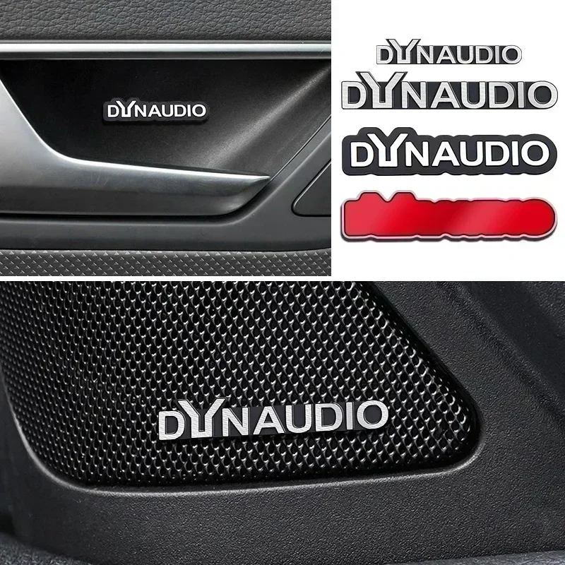 Высококачественный металлический логотип Dynaudio для автомобиля Hi-Fi динамик аудио