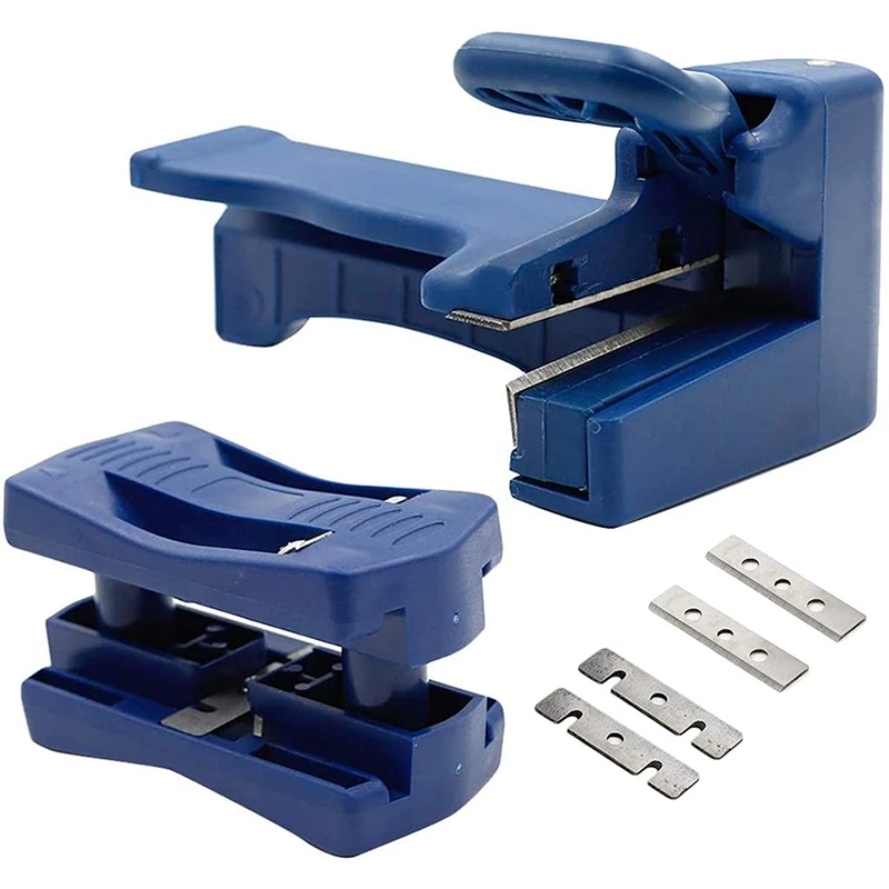 

2 шт. триммер для кромок и ручной триммер для кромок, двухсторонний резак для древесного шпона, ручные инструменты для бритья