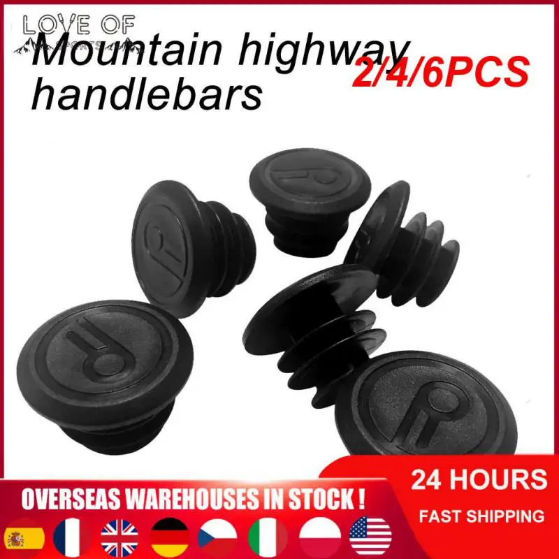

2/4/6PCS /1pair 22mm Mountain Bike MTB Road Bicycle Handlebar End Plugs Handlebar Caps Plastic PVC Handle Grip Bar End Stoppers