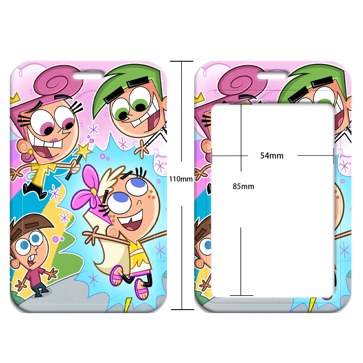 Забавный шнурок с анимацией для ключей шейный ремешок карт ID держатель брелок