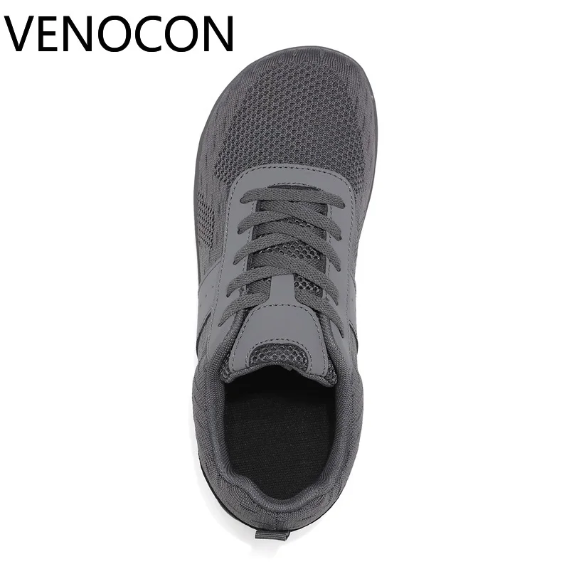 Фото Кроссовки VENOCON Barefoot с широким носком, без подъема, с трикотажным верхом, легкие, минималистичные, для мужчин и женщин №2