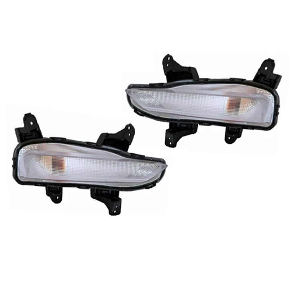 

1Pair Car Front Bumper Fog Lights Assembly Driving Lamp Foglight 92303D5500 92304D4500 for KIA Optima 2019 2020