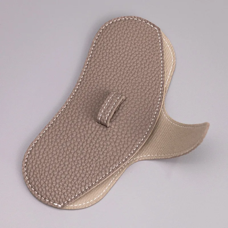 Сумка для очков из искусственной кожи простой однотонный органайзер