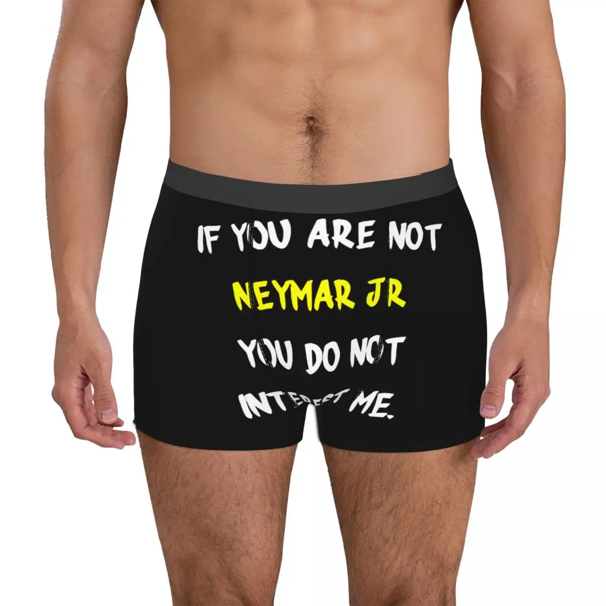 

Exotic Men's Boxer Briefs Brazil If You Are Not Neymars And Da Silvas Jr Classic Undergarment Football Four Seasons Wearable