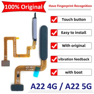100% Original Home Button Fingerprint Touch ID Menu Return Key Recognition Sensor Scanner Flex Cable