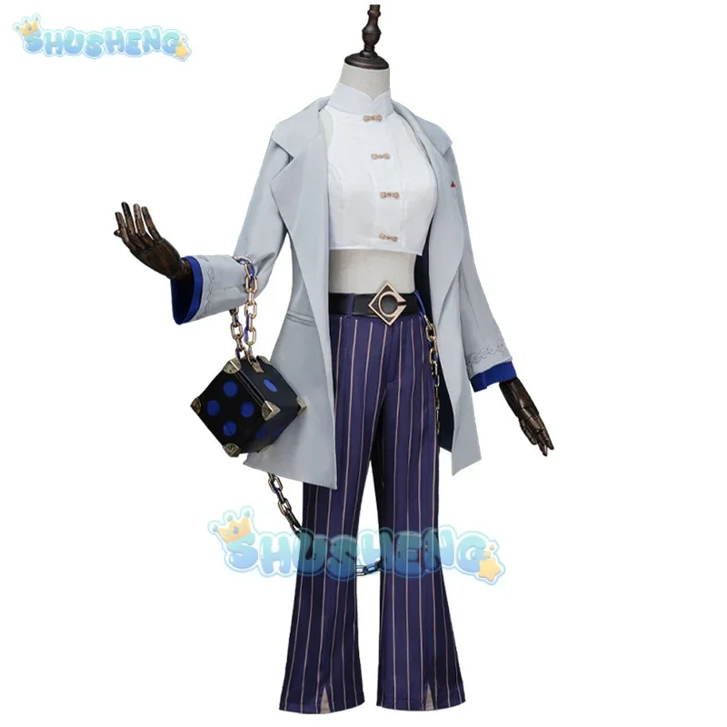 FC6Genshin Impact cos Yelan Pizza Hut Joint Одежда для косплея Идеальное восстановление @ FC8!