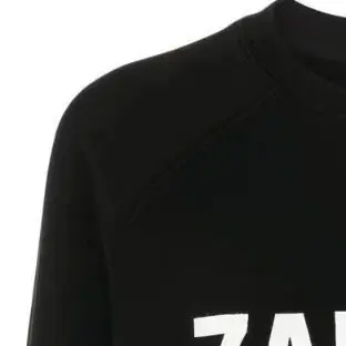 

2023 Winter Women 100% Cotton O-Neck Letter Printing Loose Pullovers Solid Simple All-Match Sweatshirts