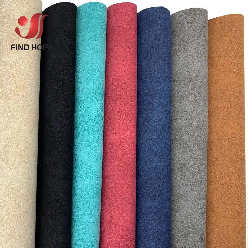 Faux Suede Frosted SheepSkin PU Soft Leather Fabric Waterproof Synthetic Roll Sewing Sofa Bow Garment DIY Material Handmade