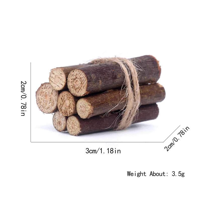 3 пряди 1:12 миниатюрный кукольный домик для костра модель гостиной декоративная