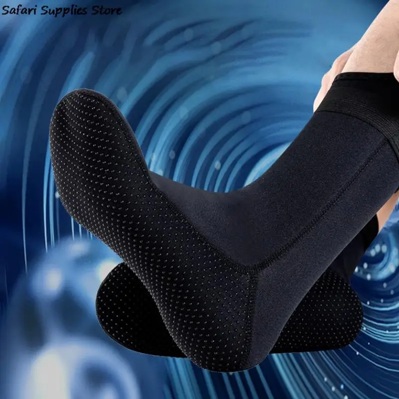 

Adult Diving Socks Shoes Non-slip Beach Boots Wetsuit Shoes Water Boots Neoprene Warming Snorkeling Diving Surfing Socks 3mm