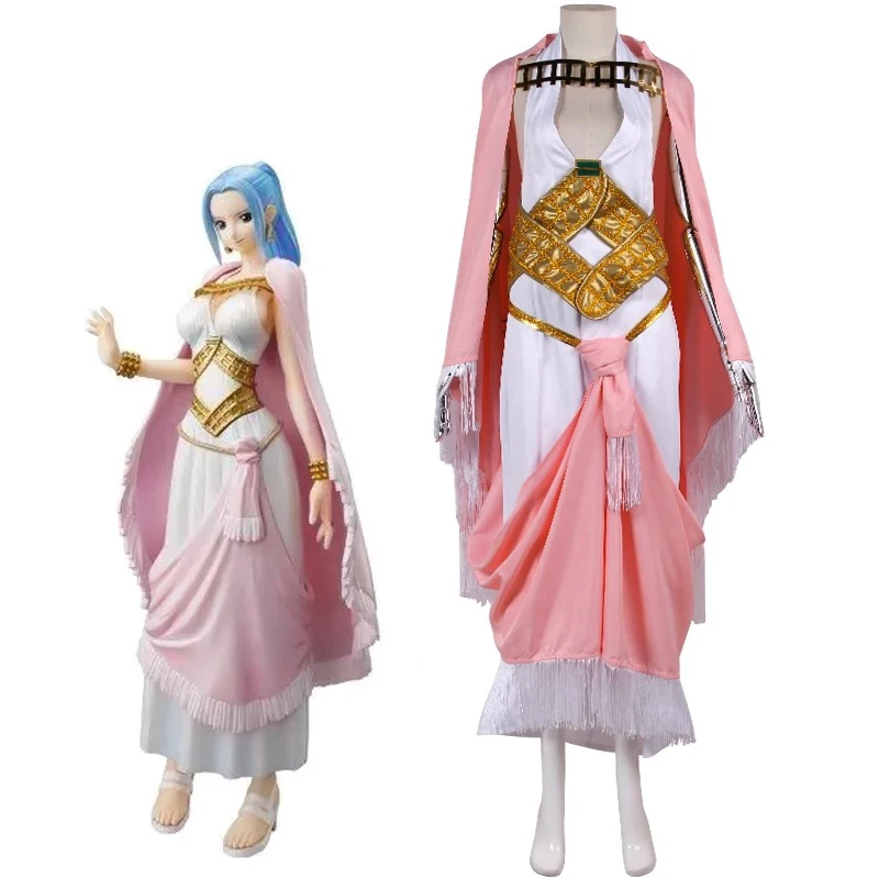 

Аниме цельный костюм Nefeltari Vivi косплей костюмы платья Карнавал Хэллоуин комикон униформа для женщин