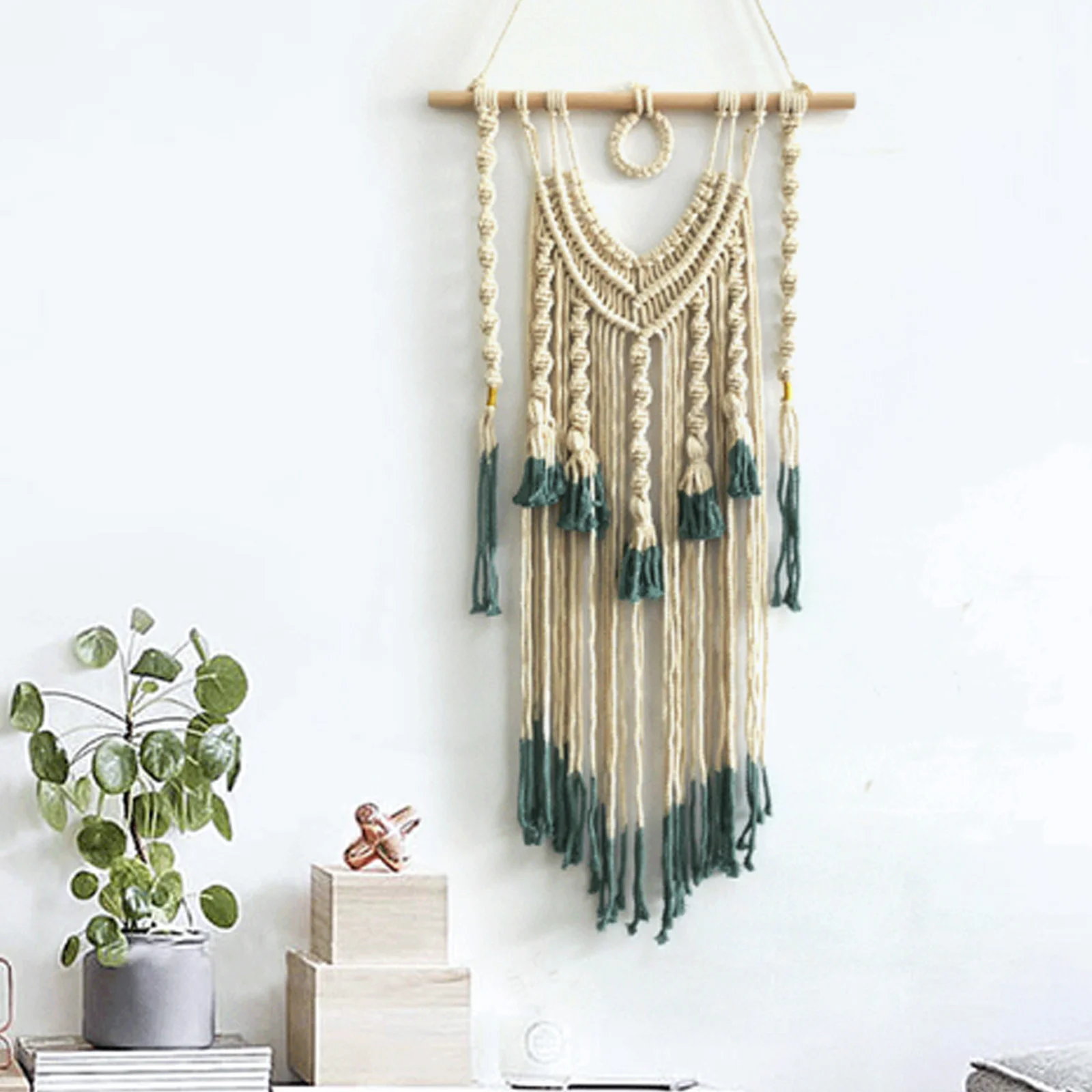 

Настенная подвеска, тканая настенная подвеска в стиле ретро, искусство декора для красивой квартиры, спальни, комнаты