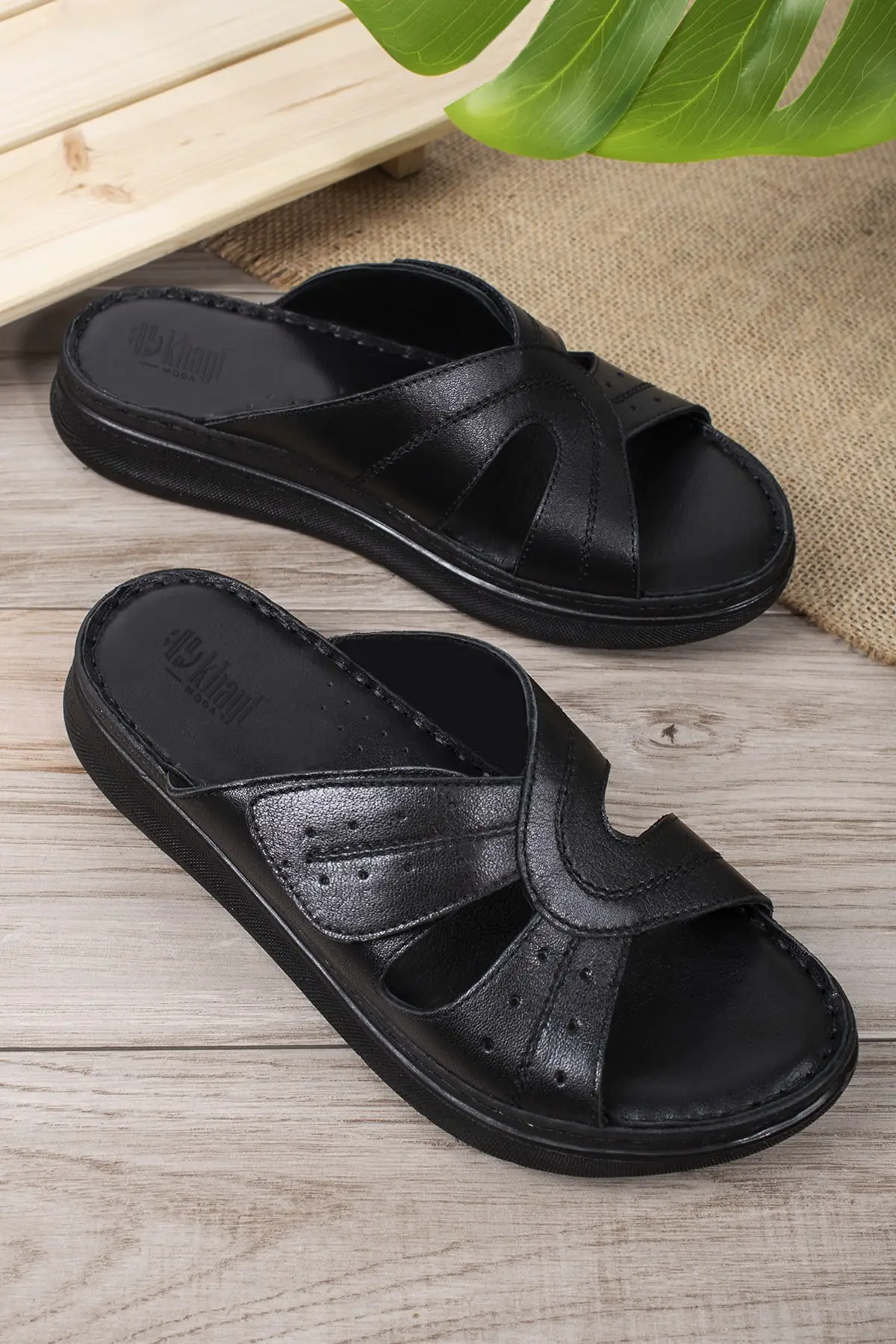 

Buttery Ultra Comfort Leather Casual Female Slippers
