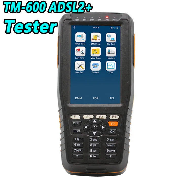 

TM-600 ADSL2+ Tester/ADSL Tester/ADSL Tester/ xDSL TesterADSL Installation and Maintenance Tools