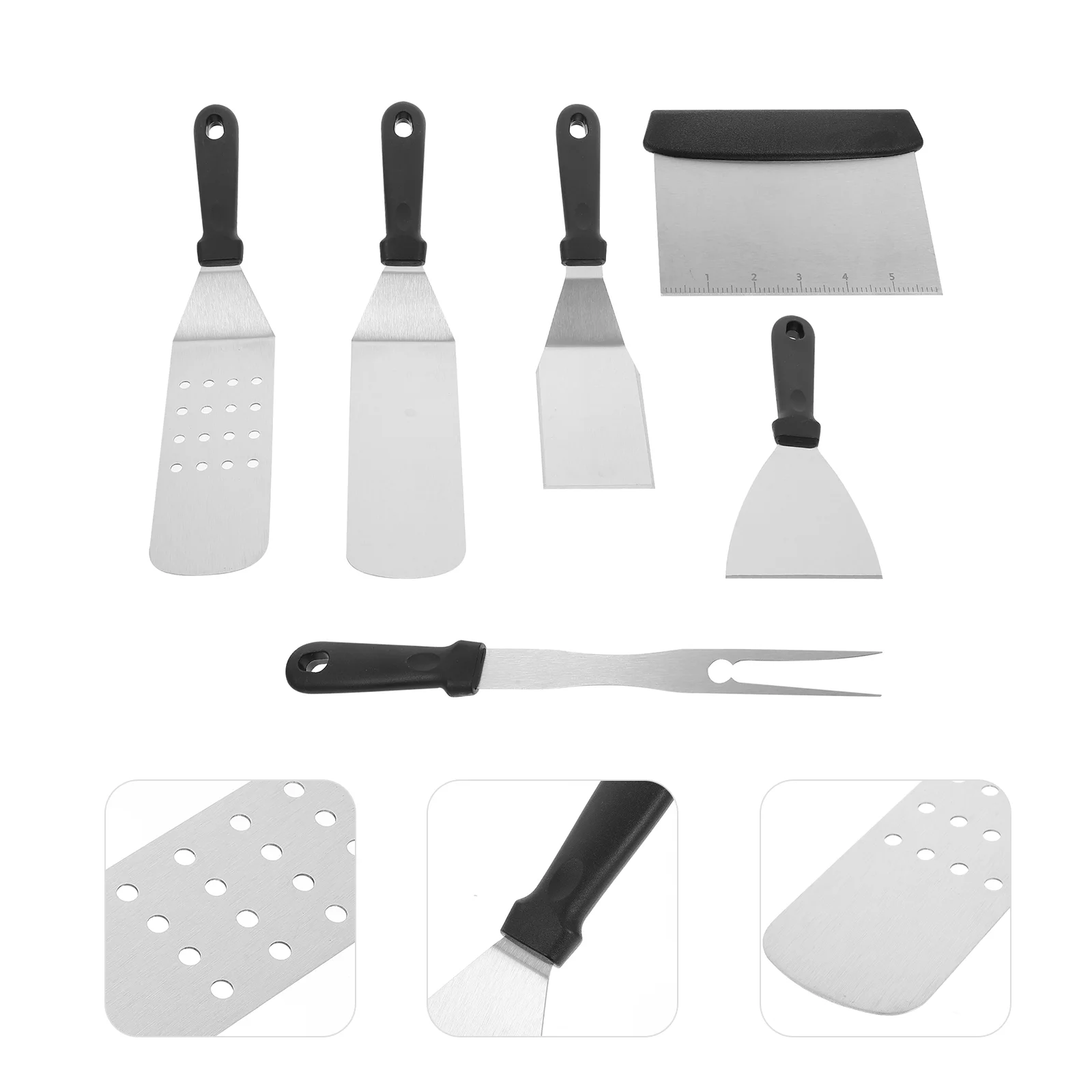 

Grill Accessories Kit Bbq Set Griddle Barbecue Tools Spatula Barbeque Grilling Fork Tool Outdoor Scraper Kitchen accessories