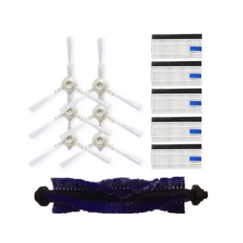 

Main Roller Brush Side Brush HEPA Filter for Tefal Explorer Serie 20 RG6825 RG6871 RG6875 Robotic Vacuum Cleaner Accessories