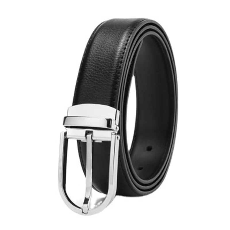 BEAFIRY Genuine Leather Dress Belt for Men Fashion & Classic Designs for Work Business Male Casual Style Accessories  Pin Buckle