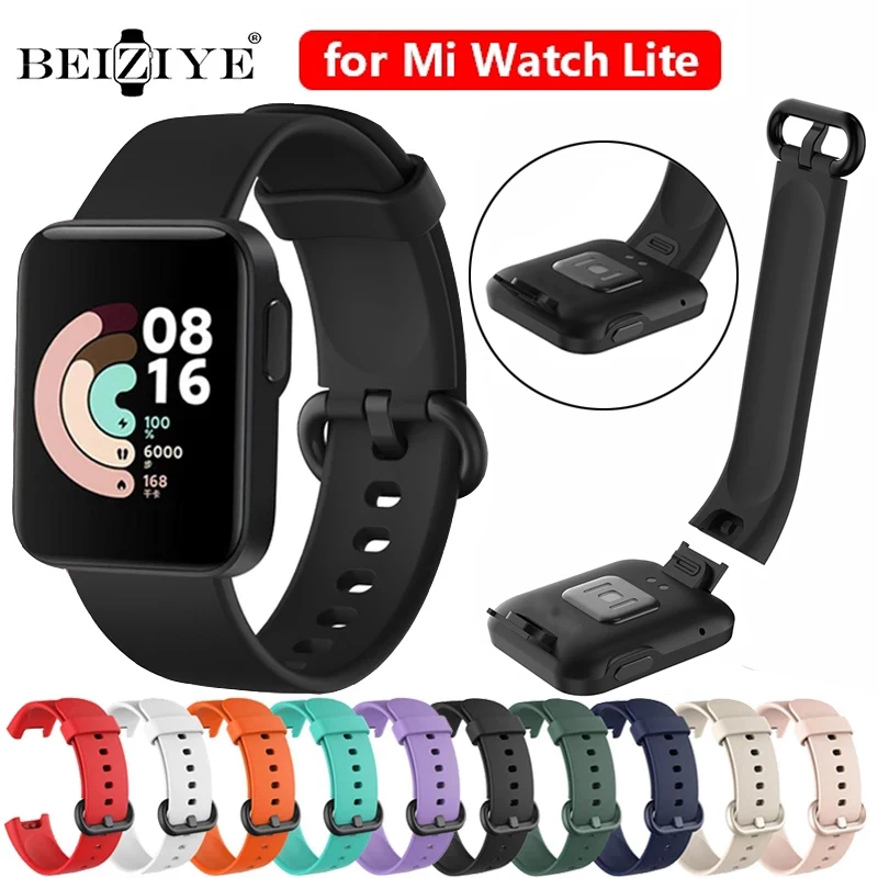 

Premium Silicone Strap for XiaoMi Mi Watch Lite Sport Bracelet Smartwatch Replacement Watchband for Mi Watch Lite Accessories