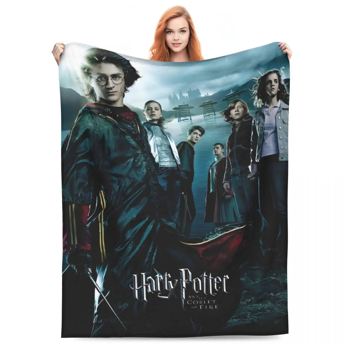 Фланелевое одеяло из фильма Harries P-Potters Magic World теплое постельное белье пледы для