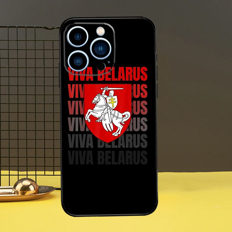 Чехол с флагом Беларуси для iPhone 16 15 14 13 12 11 Pro Max X XR XS 7 8 Plus мини-бампер