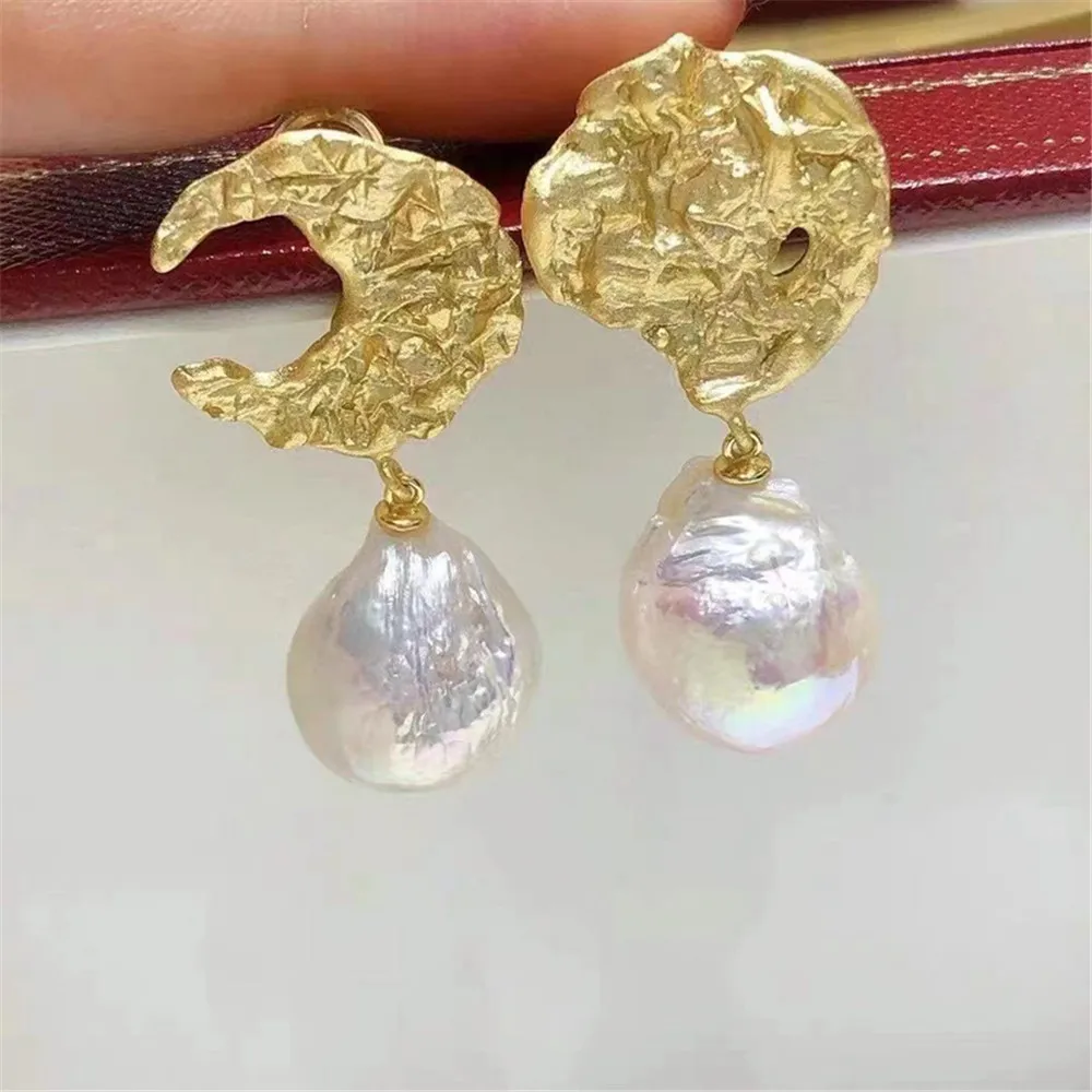 

925 Silver Pearl Beads Stud Earrings Setting Base Diy Jewelry Making Findings&Components