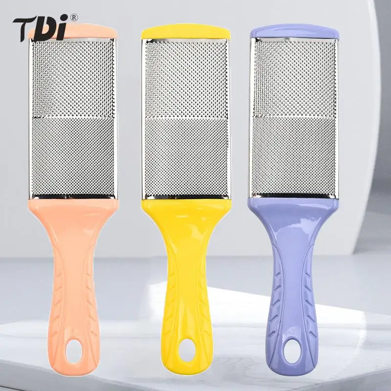 

Пилка Для ног из нержавеющей стали для педикюра, инструмент для удаления омертвевшей кожи, средство для удаления мозолей стоп, средство для ...