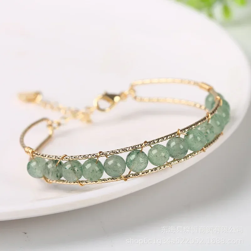 2024 Новые браслеты ручной работы из натурального камня 14 кг для женщин модные