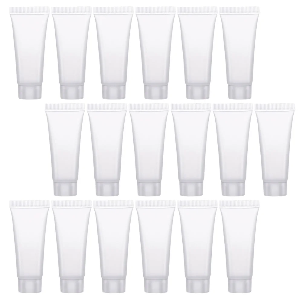 

40 Pcs Bottled Travel Dispenser Packaging Material Lotion Container White Cosmetics