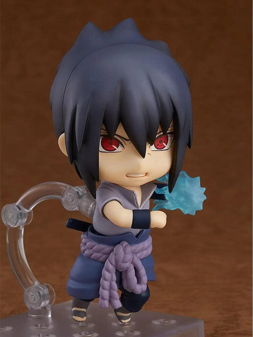Фото В наличии GSC Nendoroid 707 Naruto Shippuden Uchiha Sasuke, перезапущенная серия, фигурки, аниме-модель, оригинальная игрушка в коробке, подарок №4