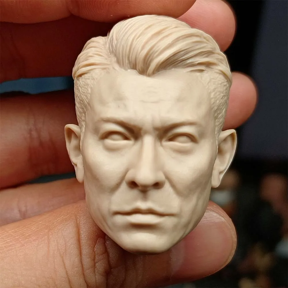 

Andy Lau Male Head Carving ASia Star Middle Age Unpanited DollToys Soldier Custom Model 1/6 Scale Action Figure Body