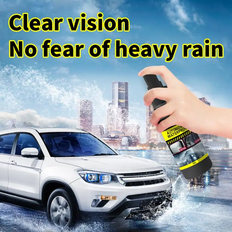 

60ML Lasting Car Rain-proof And Anti-fogging Agent Glass Rearview Mirror Defogging And Dehumidifying Glass Cleaner Accessories