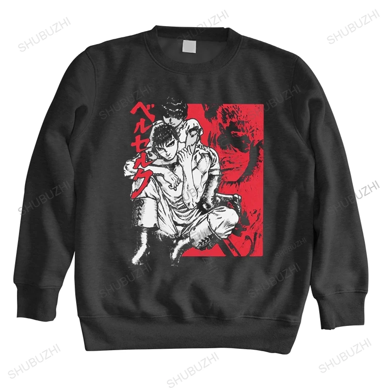 

Мужская хлопковая толстовка с длинным рукавом, с принтом манги