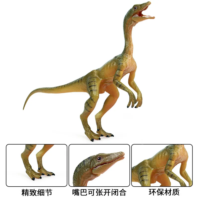 

New Children Jurassic Simulation Solid Static Dinosaur Show Jaw Dragon Model Toy Tyrannosaurus Dinosaur Animal Plastic Model