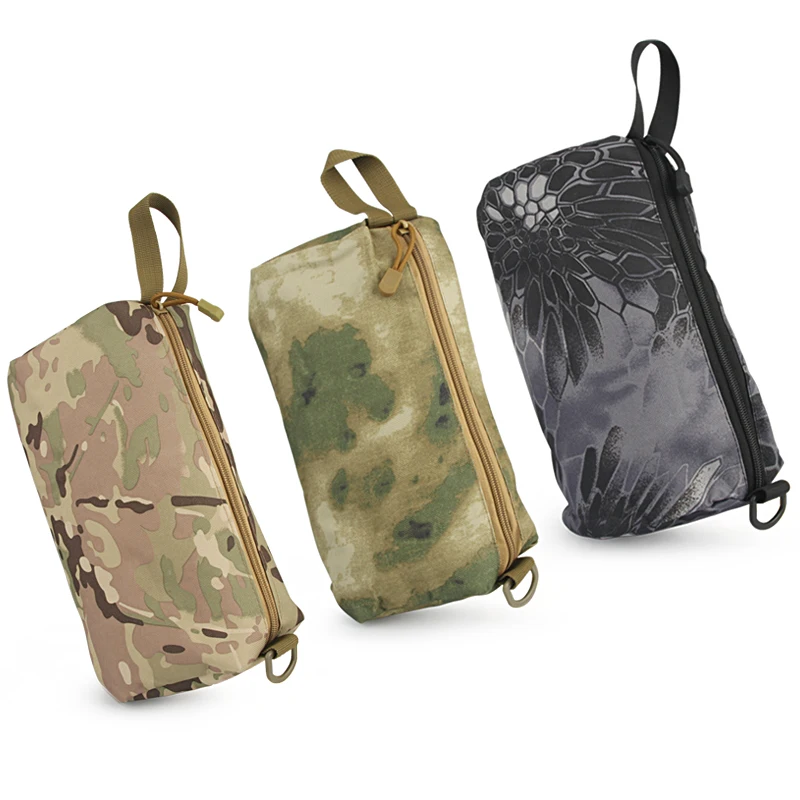 Large outdoor camouflage bag multifunctional tactical running portable EDC tool storage bag