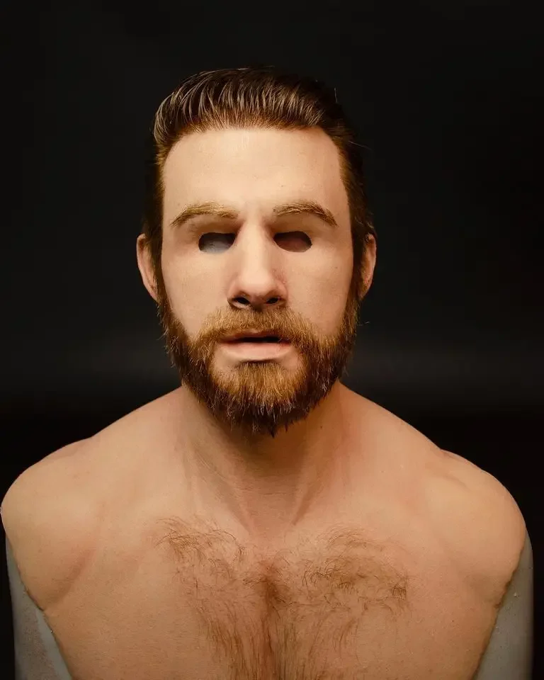 Новая маска старика вечеринка на Хэллоуин апрельский день дурака морщины полная