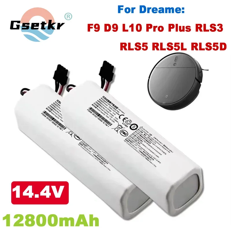 Оригинальный сменный аккумулятор 14 4 В P2008-4S2P-MMBK для Dreame F9 D9 L10 Pro Plus RLS3 RLS5 RLS5L RLS5D
